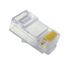 سوکت شبکه CAT6 امپ مدل UTP بسته 100 عددی