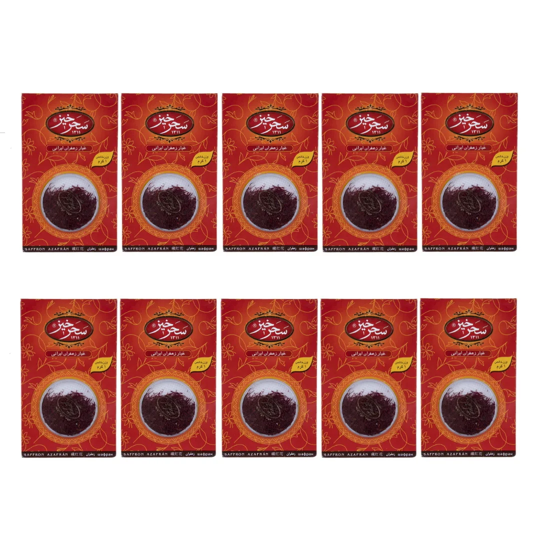 زعفران سحرخیز - 1 گرم بسته 10 عددی