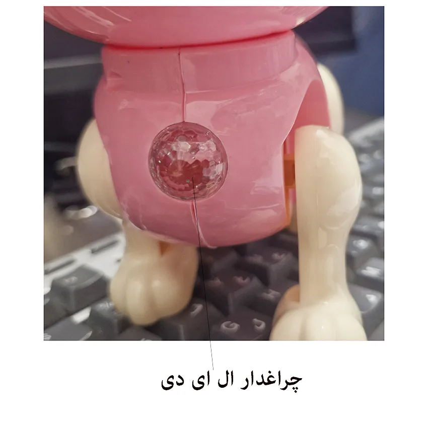 اسباب بازی مدل گربه راهرو طرح چراغدار