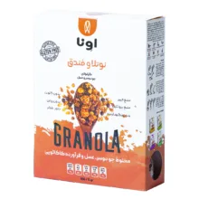 گرانولا جودوسر و عسل نوتلا و فندق و شکلات چیپسی بدون گلوتن اونا – 650 گرم