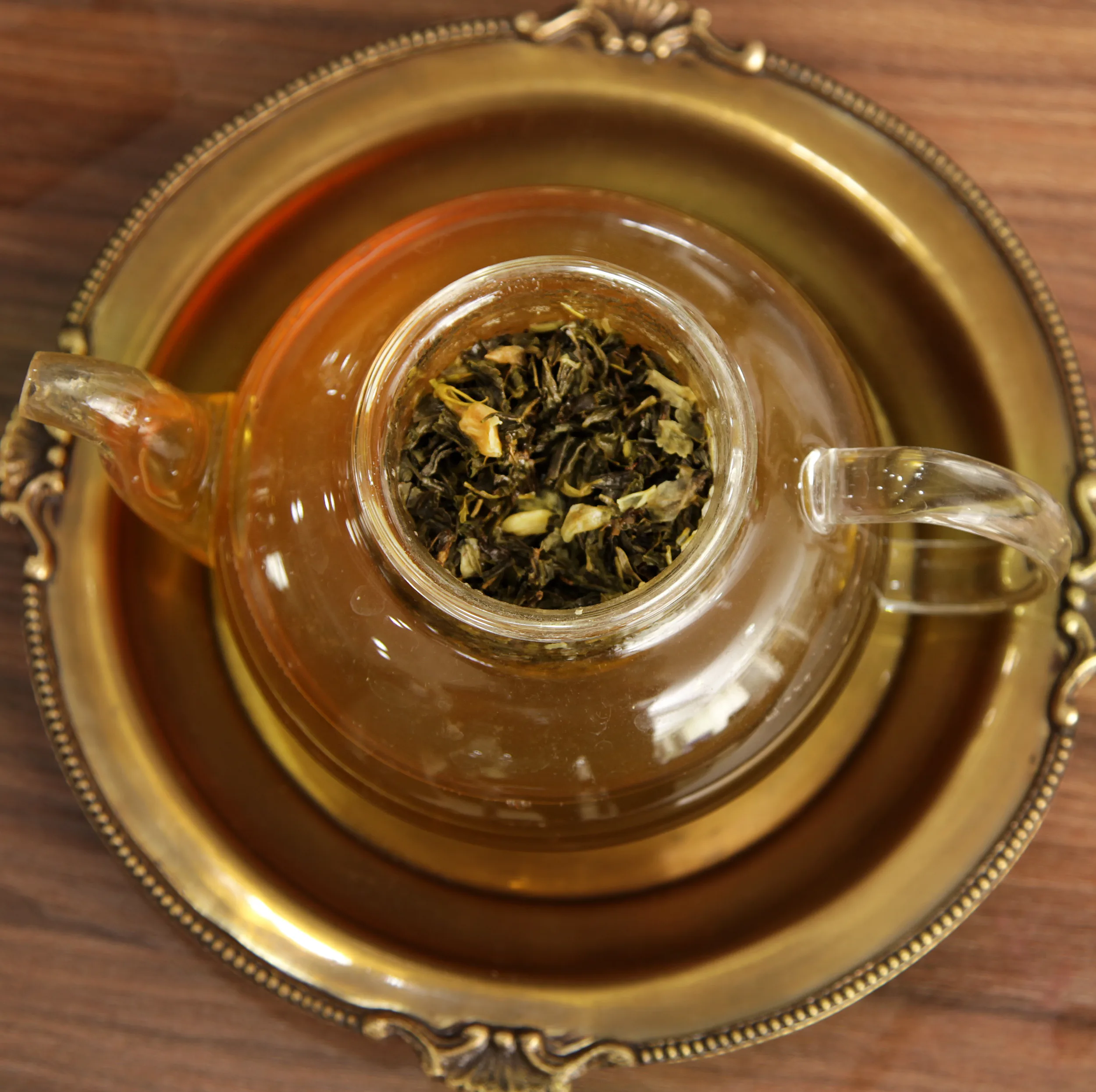 چای سبز با گل یاس چای حامد - 400 گرم