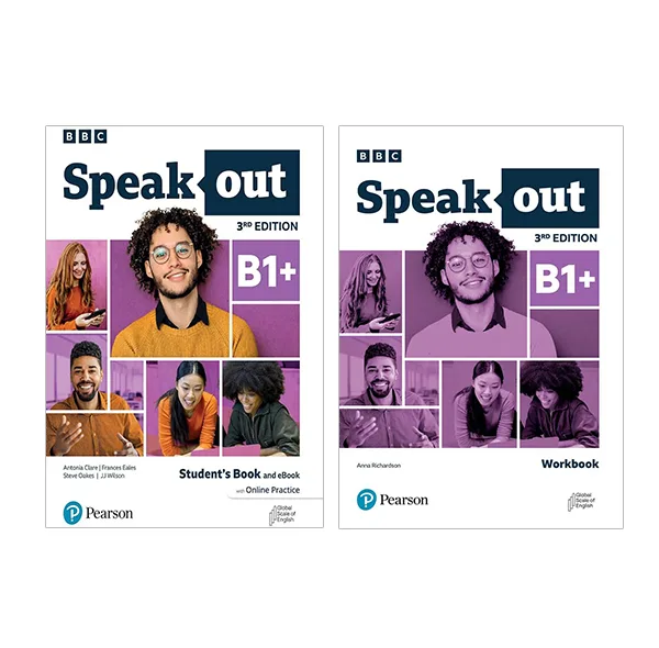 کتاب Speakout B1+ 3rd Edition اثر جمعی از نویسندگان انتشارات Pearson دو جلدی