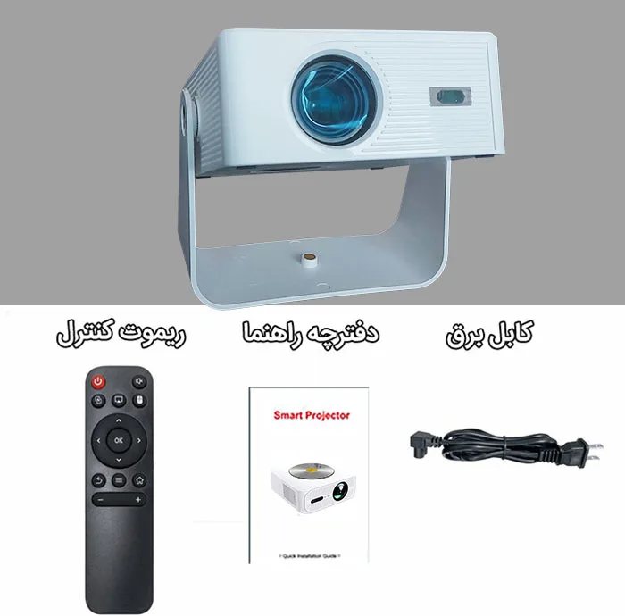 ویدئو پروژکتور مدل P1600 با وضوح تصویر 4K Ultra HD
