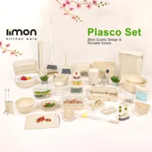 سرویس جهیزیه 58 پارچه لیمون مدل نارین