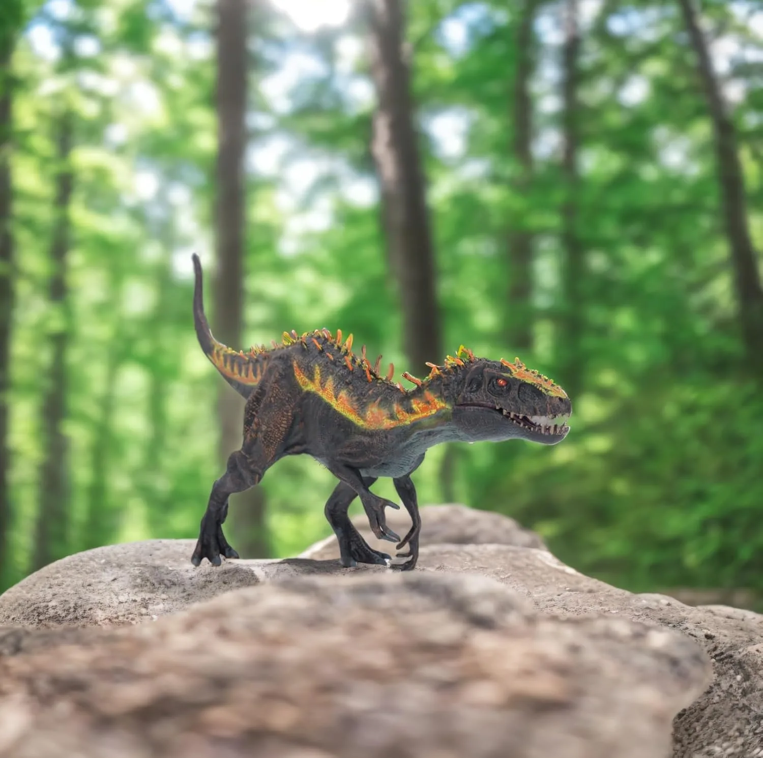 اکشن فیگور مدل دایناسور فک متحرک طرح Tyrannosaurus Rex کد 1011B