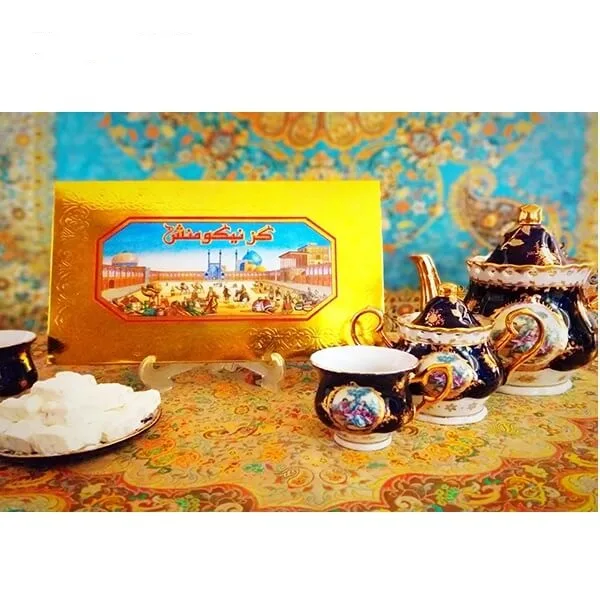 گز آردی 18 درصد پسته گز نیکومنش - 350 گرم