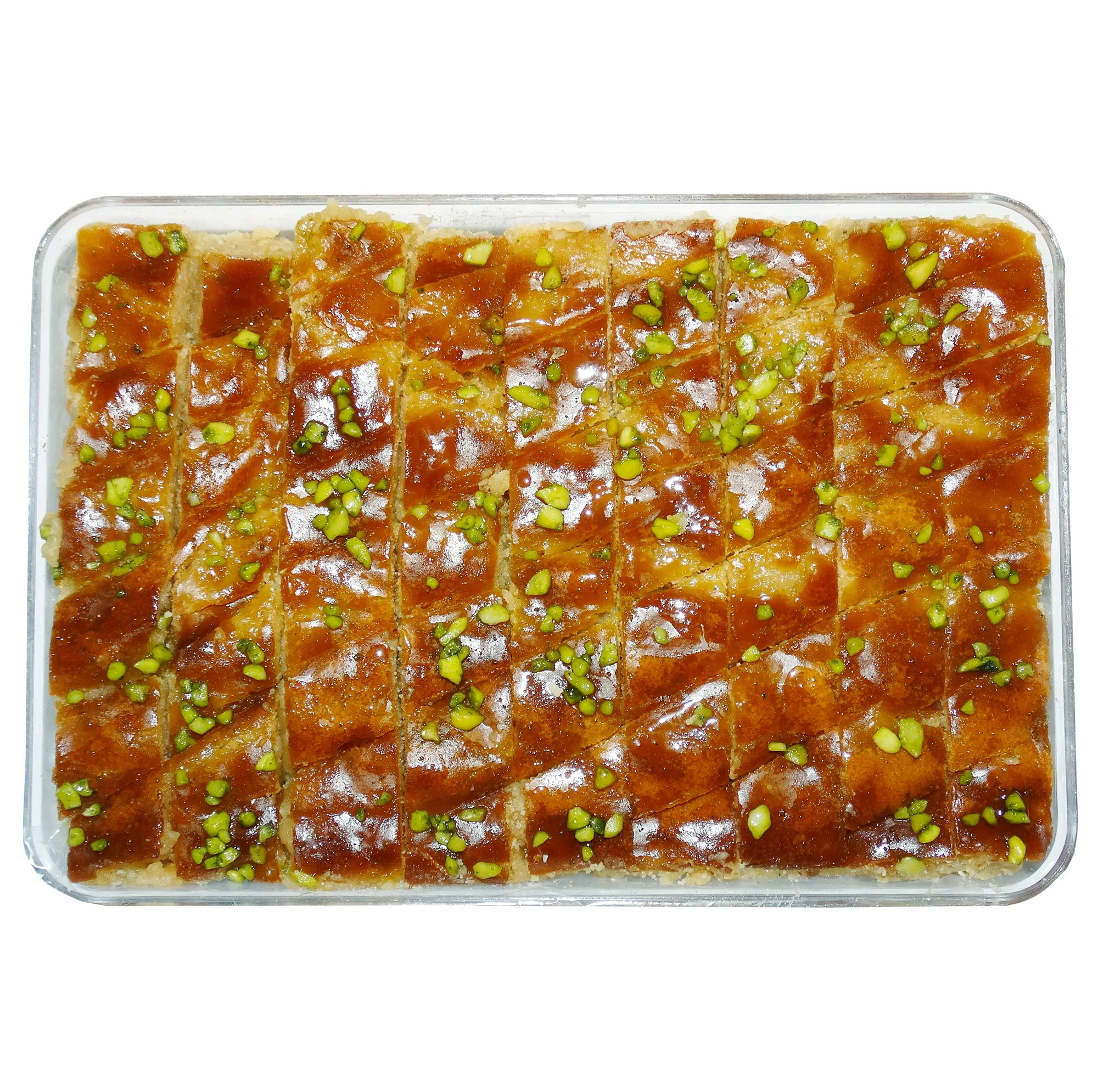 شیرینی باقلوا بادام و پسته سنتی یزد - 750 گرم