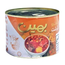 کنسرو آبگوشت بهین - 400 گرم بسته 12 عددی