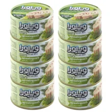 کنسرو ماهی تن در روغن گیاهی با شوید ویلورا – 180 گرم بسته 8 عددی