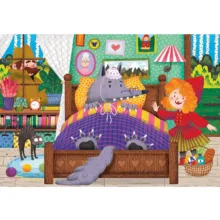 پازل 12 تکه راونزبرگر مدل Fairy Tales کد 12004045 مجموعه 2 عددی مناسب برای 3 سال به بالا