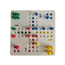 بازی فکری منچ و شطرنج مدل ludo