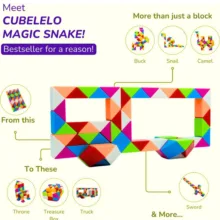 مکعب روبیک چی ای مدل QY Magic Snake