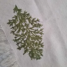 رومیزی سوزن دوزی طرح شوید