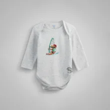 ست بادی آستین بلند و شلوار راحتی نوزادی نیل کوک مدل Olive-Ted مجموعه 2 عددی