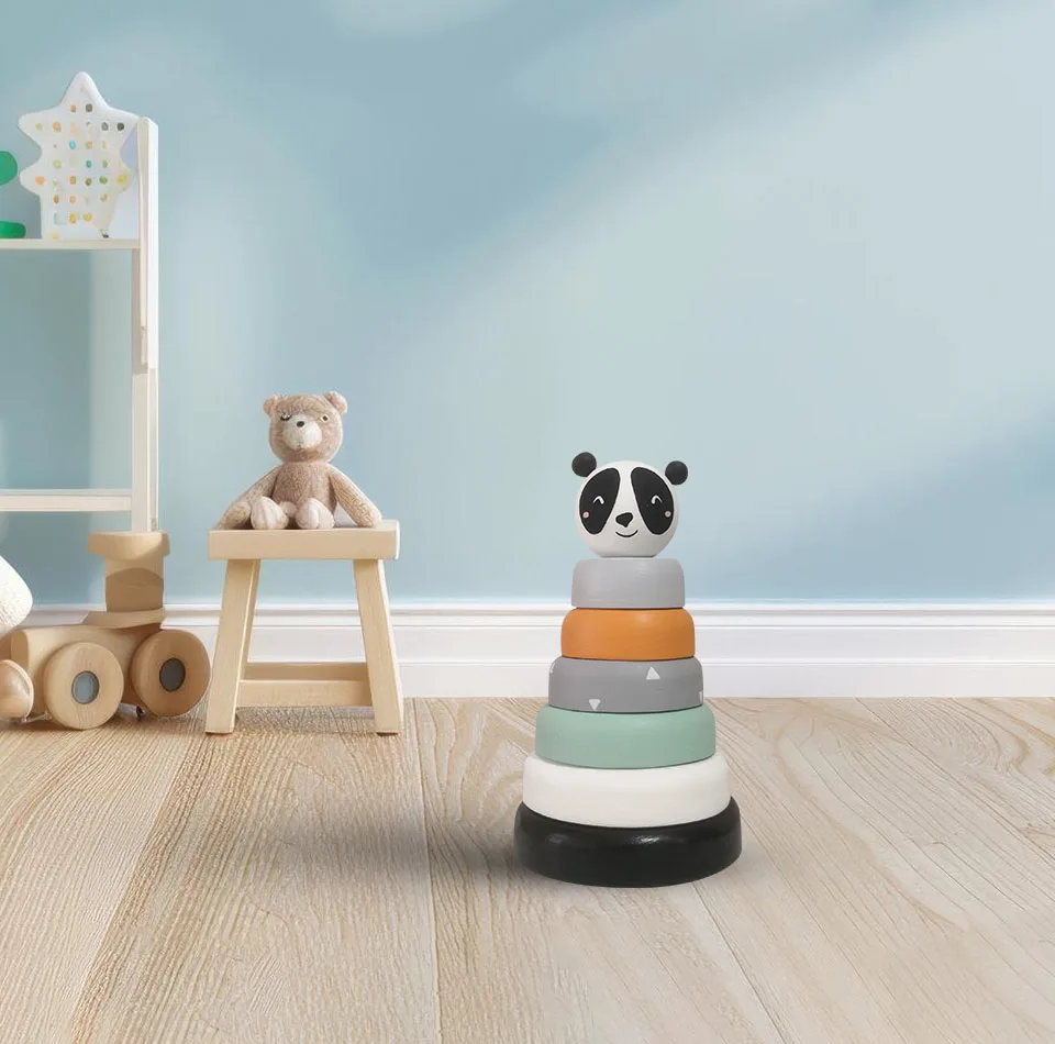بازی فکری برج هیجان طرح پاندا مدل MKids56-F-C