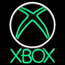 چراغ نئونی طرح XBOX کد XO2026