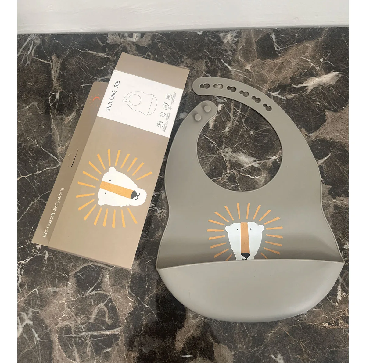 پیش بند نوزادی مدل SILICONE BIB