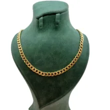گردنبند طلا ۱۸ عیار زنانه طلای کامک مدل کارتیه