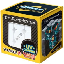 مکعب روبیک چی ای مدل وریور مگنت یو وی کای وای 3×3 QY Warrior M UV Coating