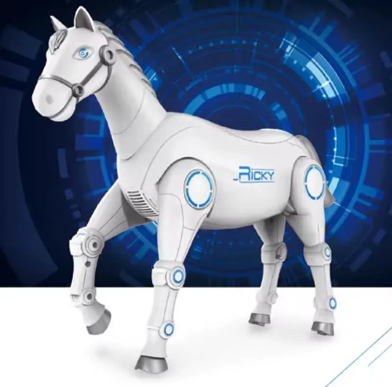 ربات کنترلی ناب سل مدل اسب هوشمند شارژی موزیکال SMART HORSE با قابلیت راه رفتن