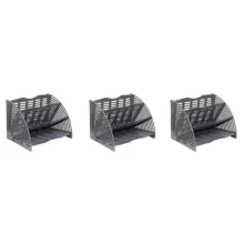نگهدارنده کتاب سناپلاستیک مدل سه خانه بسته 3 عددی