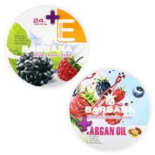کرم مرطوب کننده باربارا مدل آرگان حجم 250 میلی لیتر به همراه کرم آبرسان باربارا مدل تمشک حجم 250 میلی لیتر
