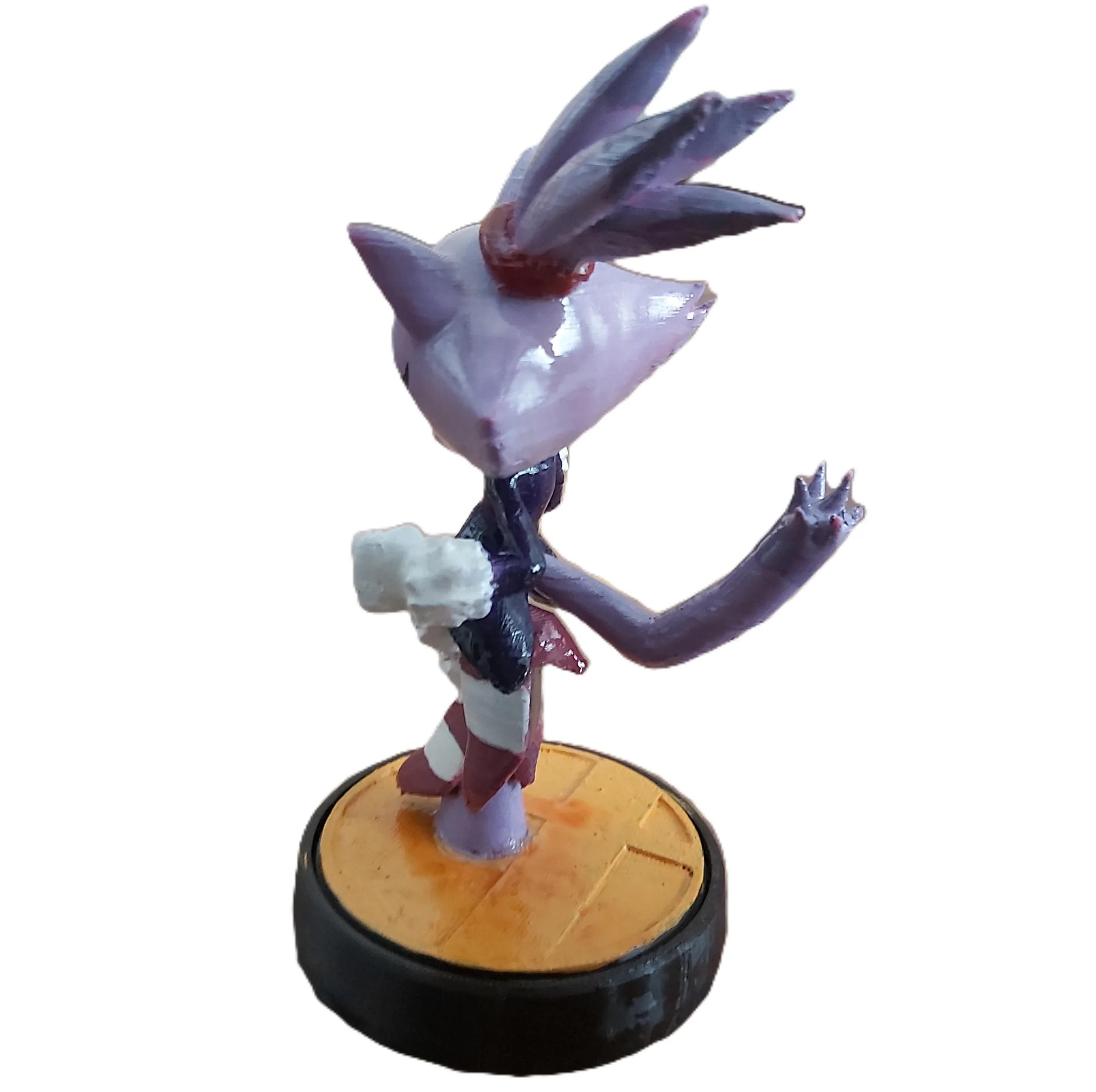فیگور طرح سونیک مدل Blaze Amiibo ارتفاع 12 سانتیمتر