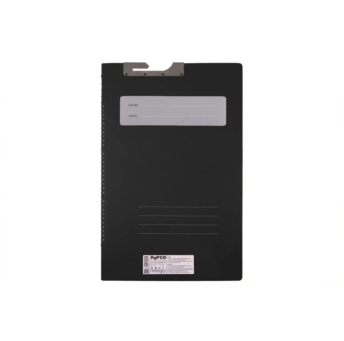 پوشه پاپکو مدل FC-125-PP سایز FC بسته 24 عددی