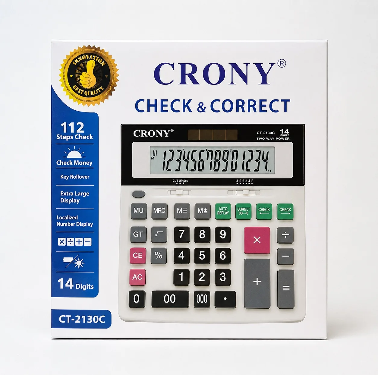 ماشین حساب کرونی مدل ct-2130C