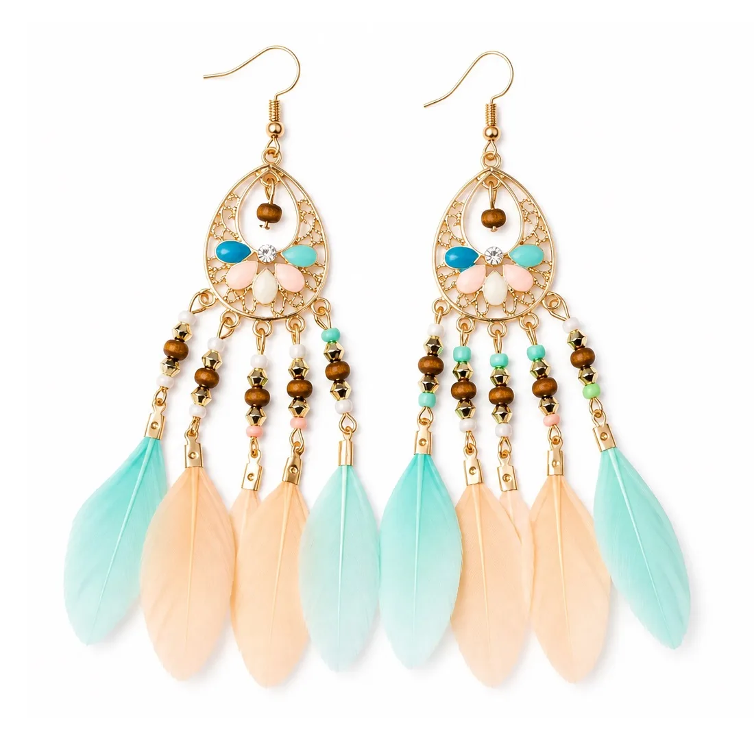 گوشواره آویز زنانه مدل MDSS-CH3965
