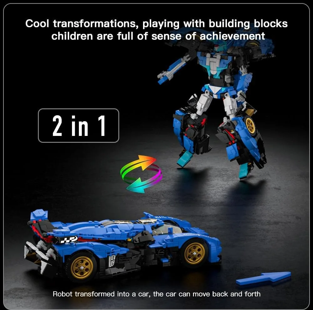 ساختنی 998 تکه مولد کینگ مدل 10061 Lambo transformer