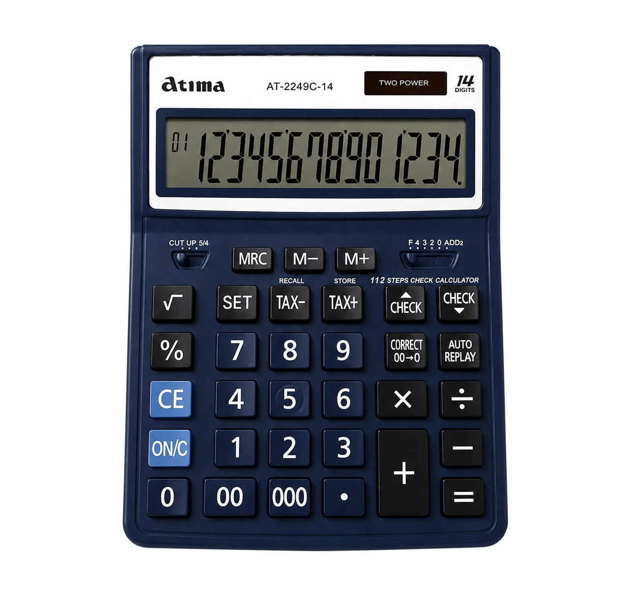ماشین حساب رومیزی آتیما مدل at-2249C-14