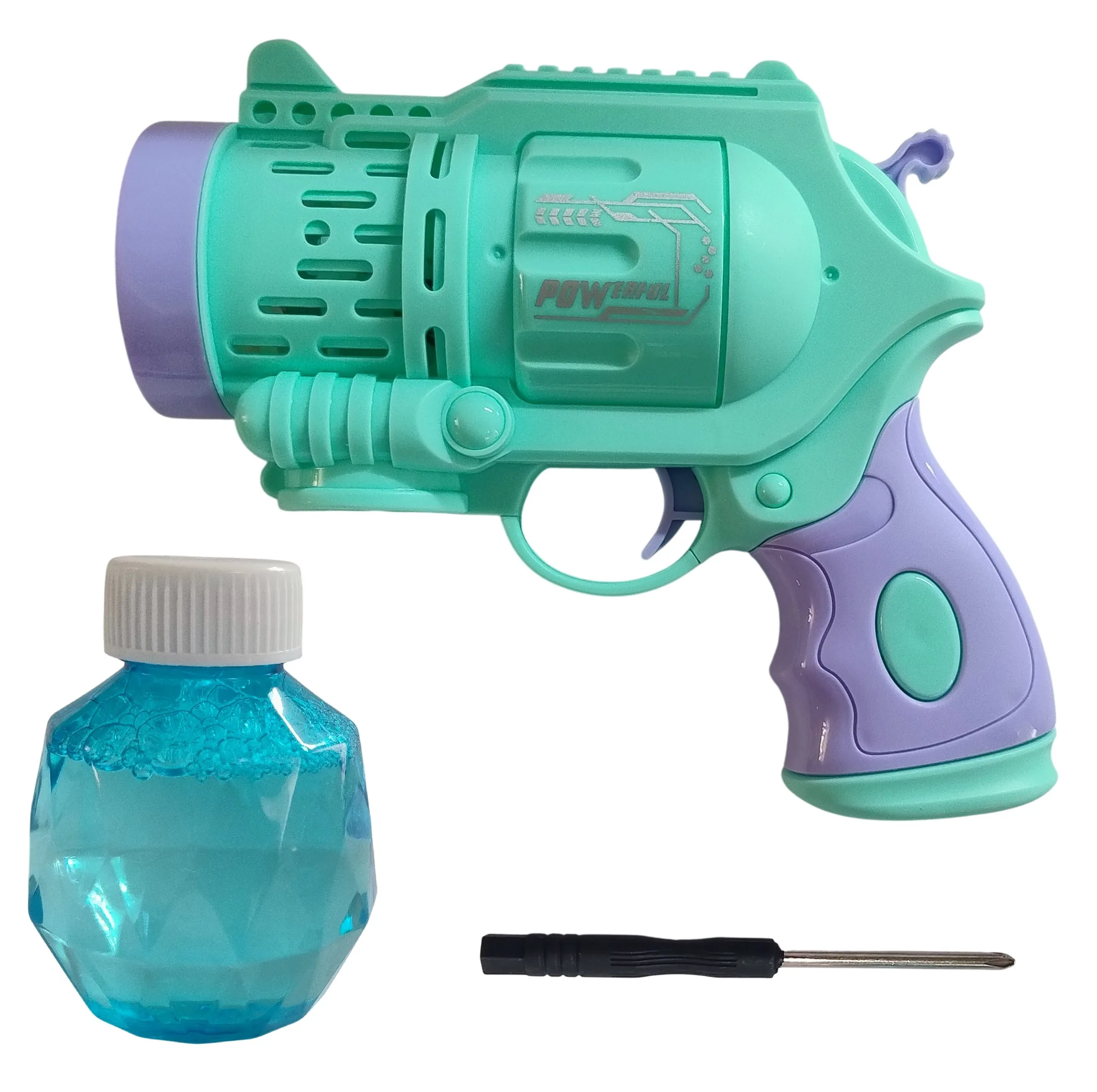حباب ساز مدل تفنگ اتوماتیک طرح REVOLVER
