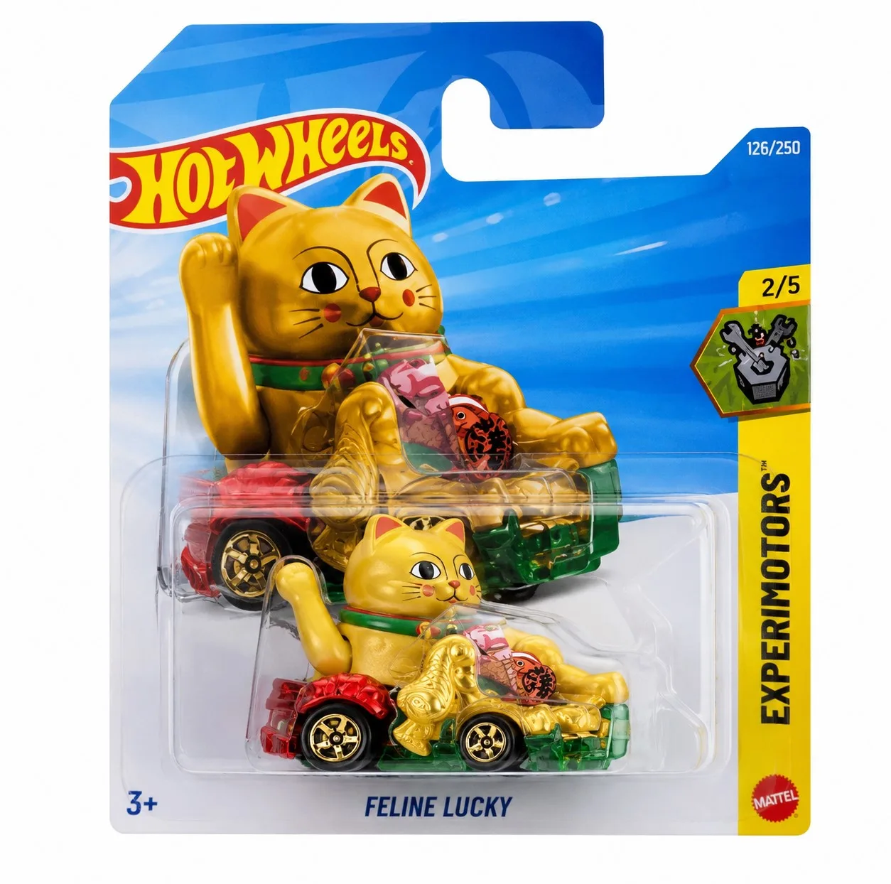 ماکت ماشین فلزی فانتری هات ویلز مدل HW Feline Lucky