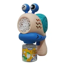 حباب ساز مدل تفنگی مخزن دار شارژی طرح حلزونی کد SNAIL GUN 123