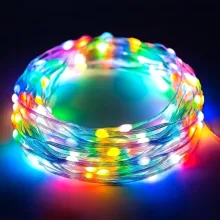 ریسه ال ای دی مدل فول کالر هوشمند بلوتوثی کد RGB IC usb 5v طول 5 متر