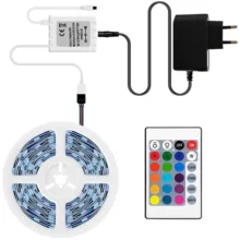 ریسه ال ای دی مدل RGB-remote طول 5 متر