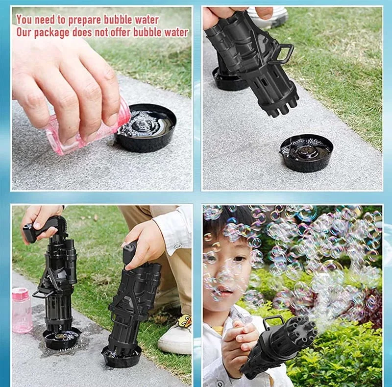 حباب ساز مدل BUBBLE GUN 2