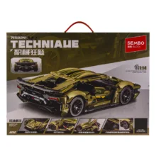 ساختنی 898 تکه سمبوبلاک مدل ماشین سوپراسپرت کد TECHNIAUE-715024
