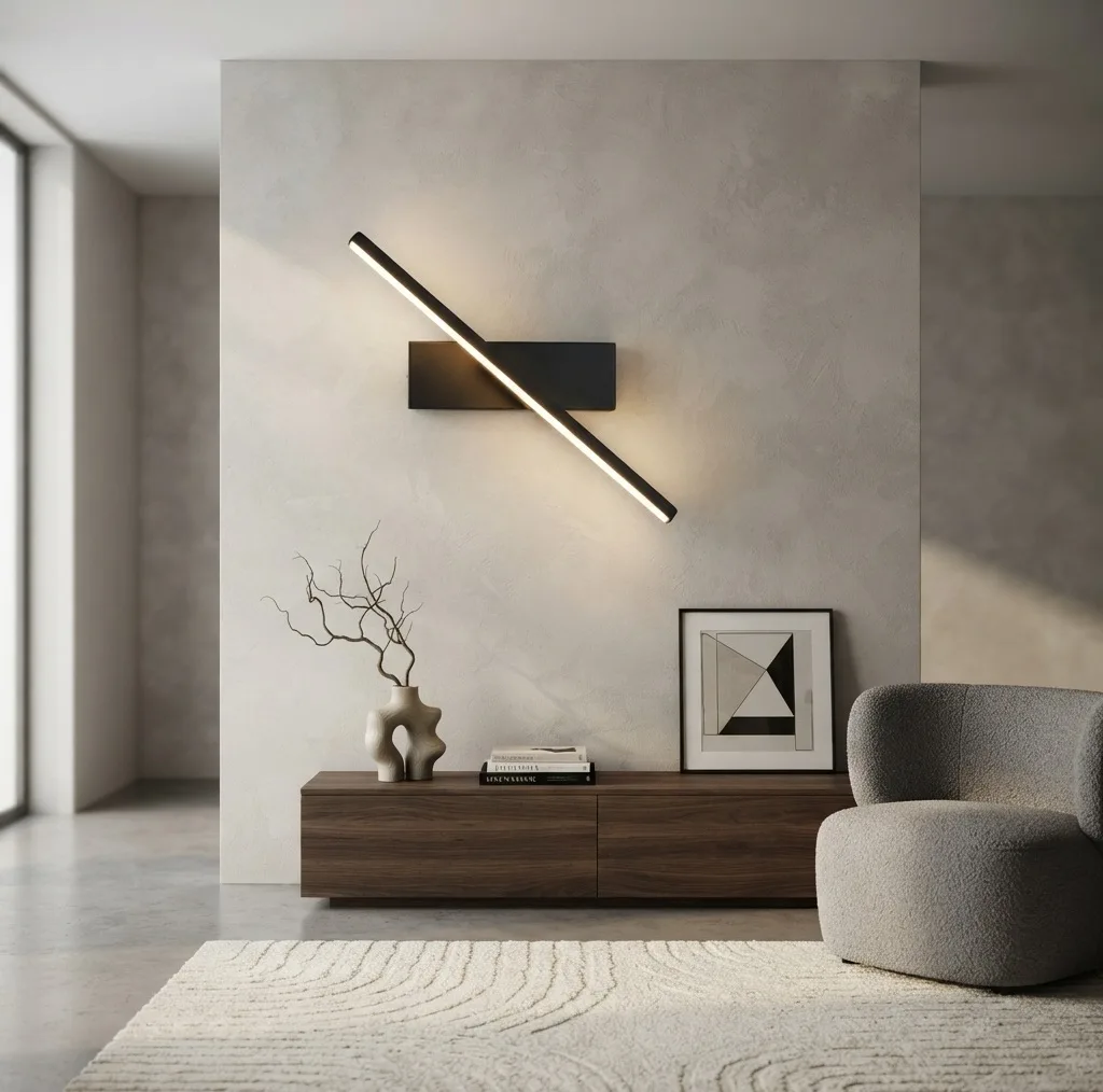 دیوارکوب 1 شعله مدل خطی کد 0010
