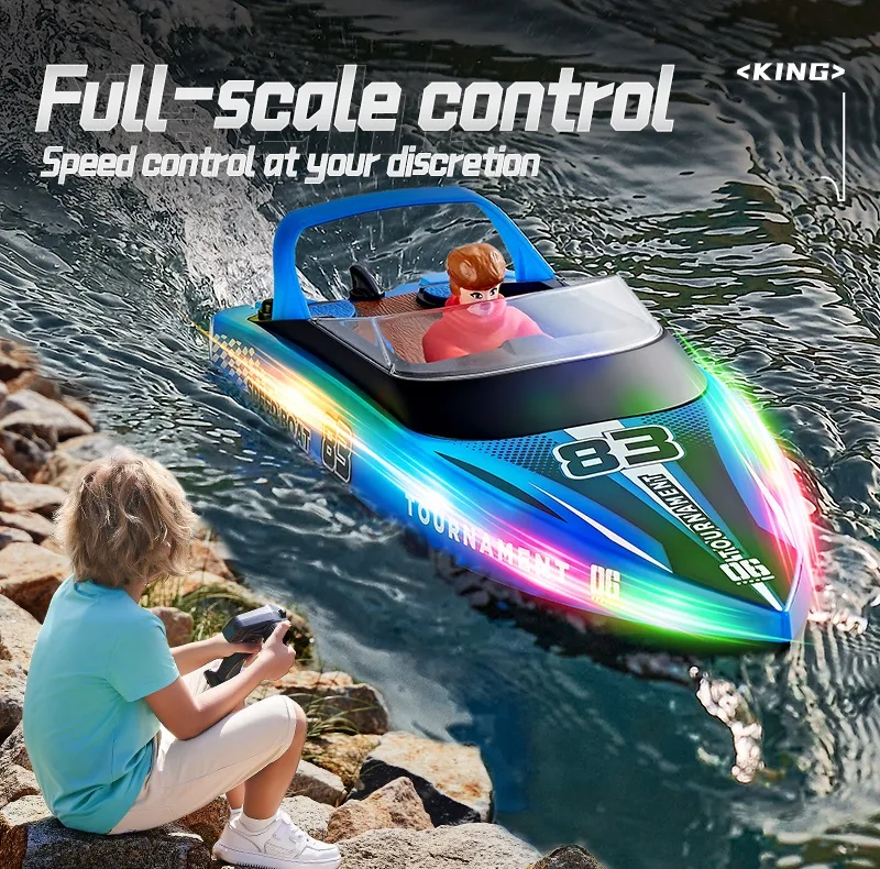 قایق بازی کنترلی مدل سرنشین دار طرح SPEED