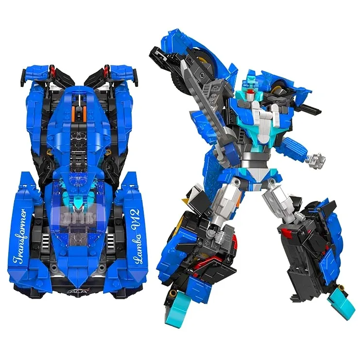 ساختنی 998 تکه مولد کینگ مدل 10061 Lambo transformer