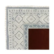 رومیزی مخمل مدل سنتی BR100