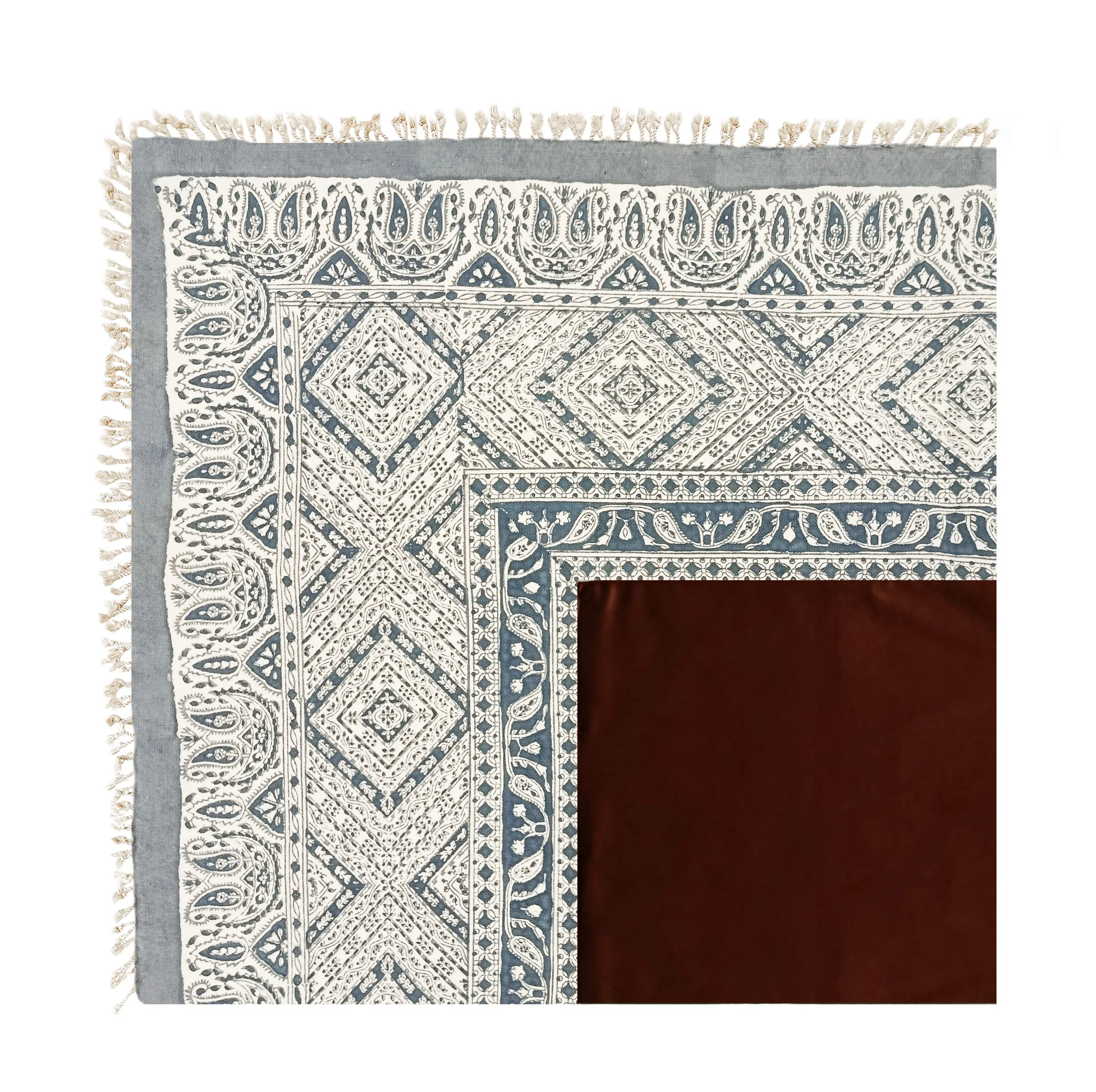 رومیزی مخمل مدل سنتی BR100