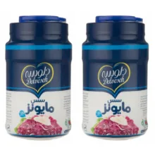 سس مایونز دلوسه – 900 گرم بسته 2 عددی
