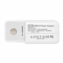 شارژر لپ‌تاپ 16.5 3.65 آمپر مدل ADP-61W Macbook USB-C
