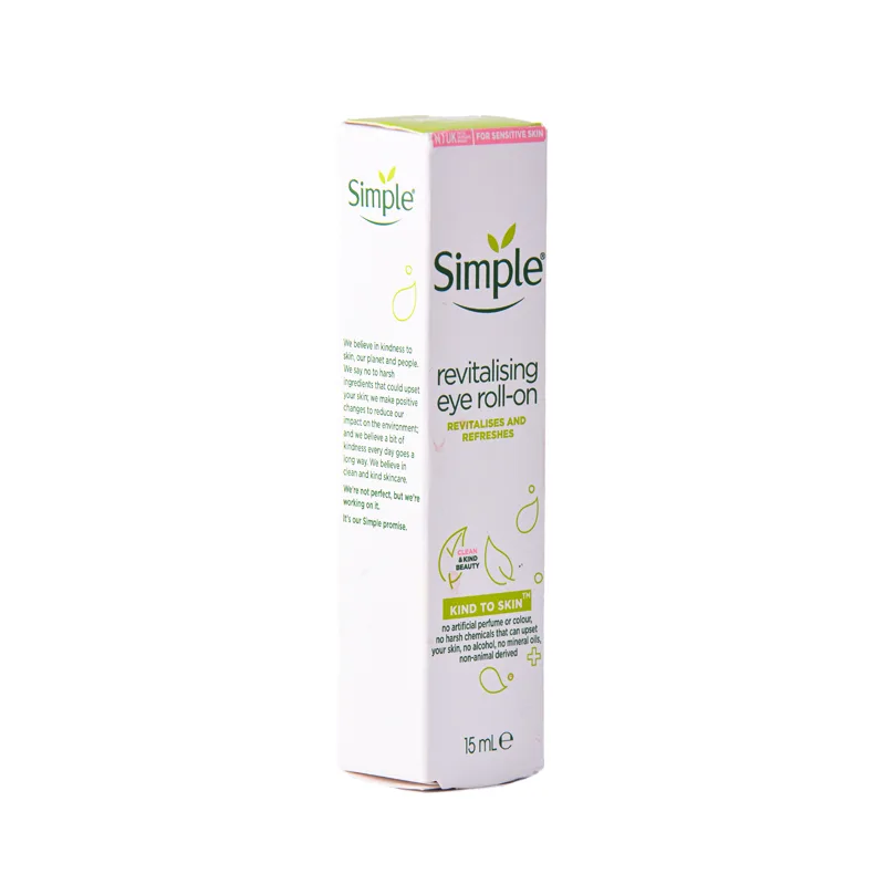 کرم دور چشم سیمپل مدل Revitalising حجم 15 میلی لیتر