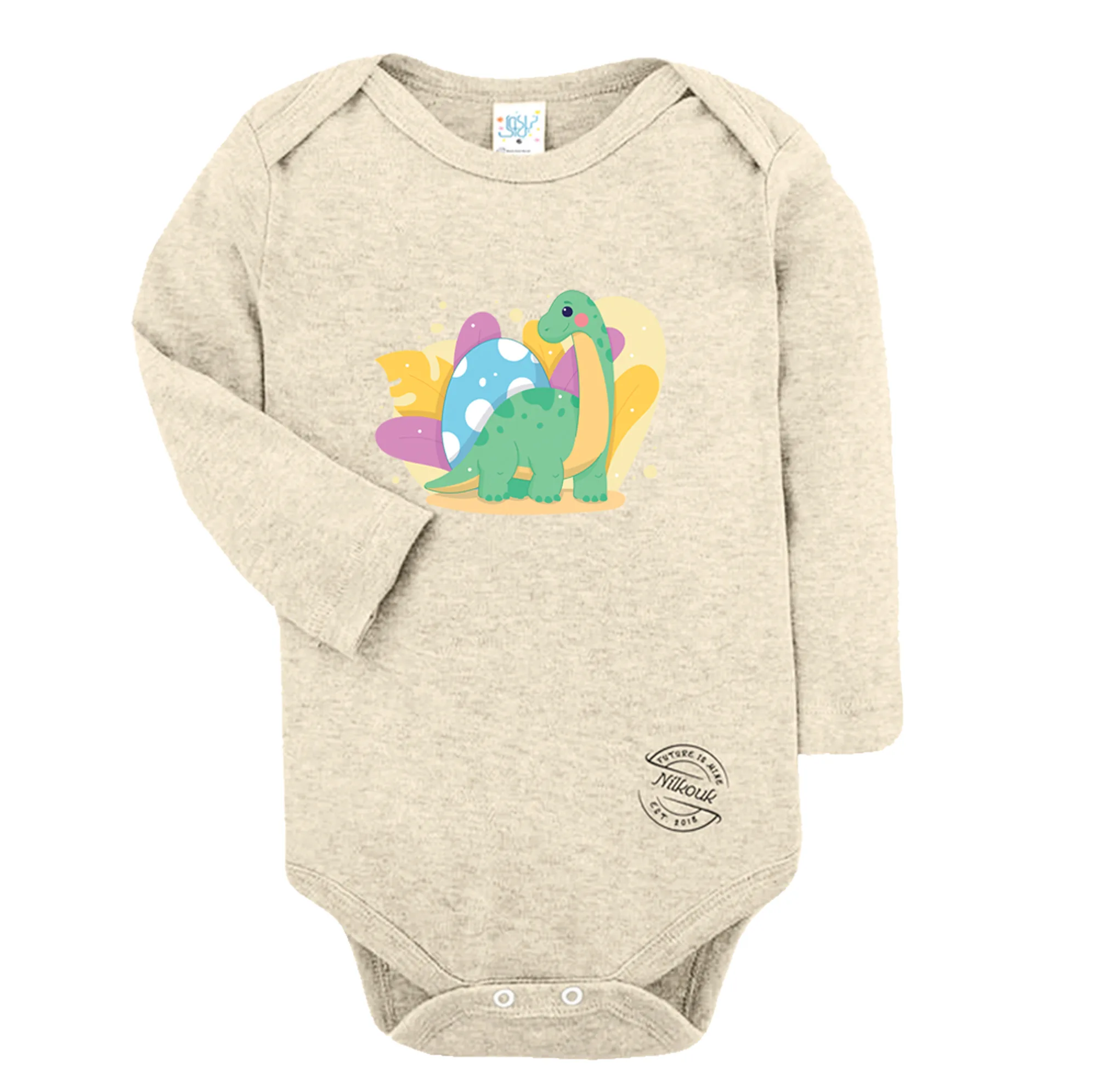 بادی نوزادی نیل کوک مدل Winter Dino مجموعه 4 عددی