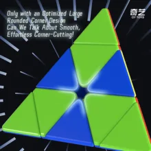 روبیک چی ای مدل هرم وریور مگنت کای وای 3×3 QY Warrior M Pyraminx