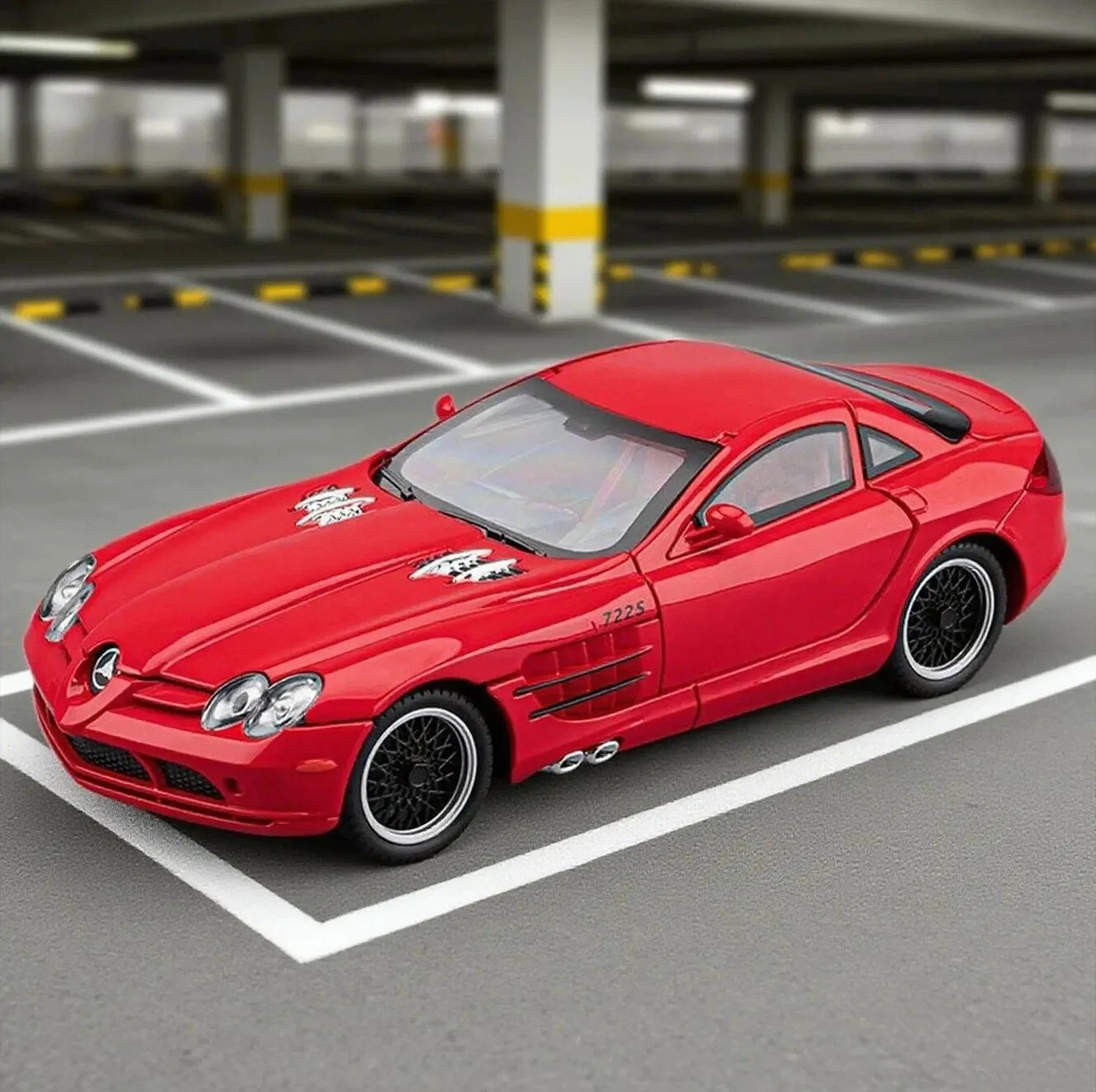 ماشین بازی مدل مرسدس بنز مک لارن SLR 722S مقیاس 1:24